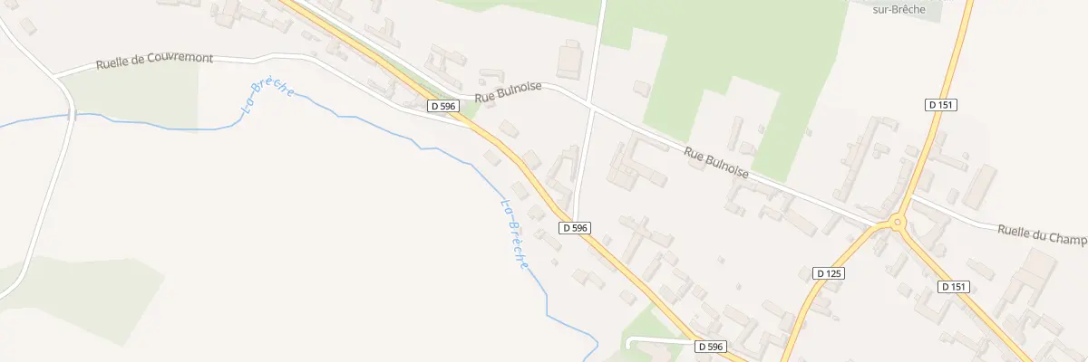 Plan du 17 Rue de la Vallée de Crème à Montreuil-sur-Brêche