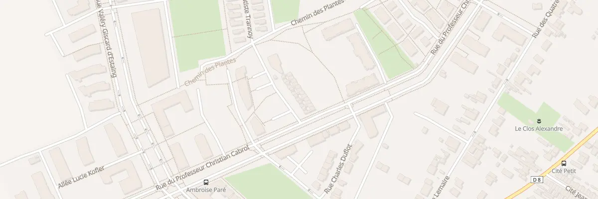 Plan du 10 Rue Jean-Baptiste Trannoy à Amiens
