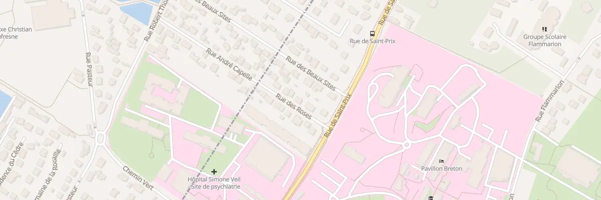 Plan du 35 Rue des Roses à Eaubonne