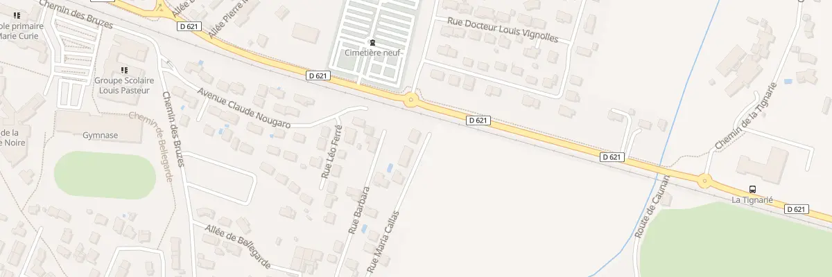 Plan du 76 Rue Maria Callas à Labruguière