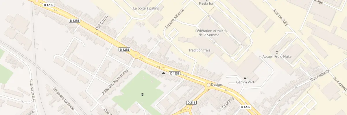 Plan du 54 Rue d’Abbeville à Amiens