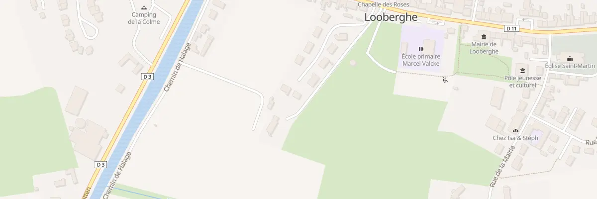 Plan du 5 Rue du Domaine de la Colme à Looberghe