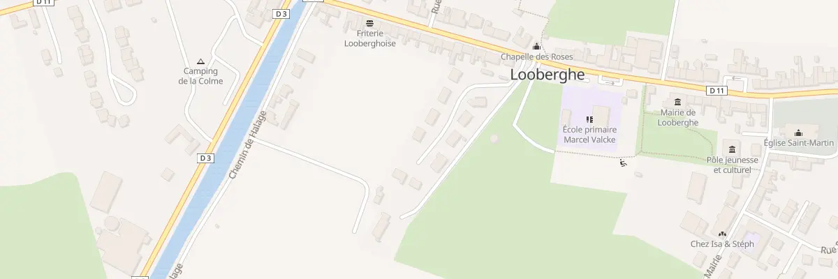 Plan du 7 Rue du Domaine de la Colme à Looberghe
