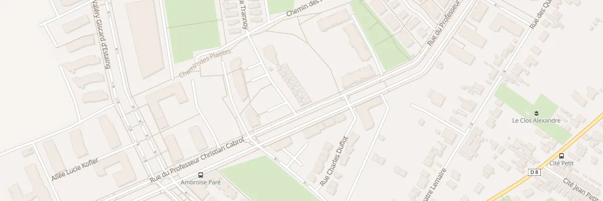 Plan du 4 Rue Jean-Baptiste Trannoy à Amiens