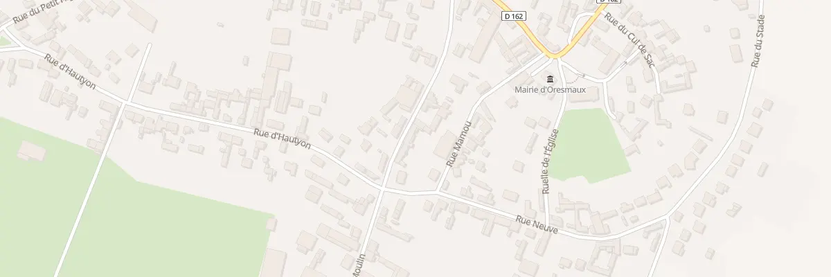 Plan du 13 Rue du Moulin à Oresmaux