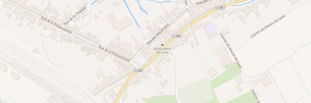 Plan du 44B Rue Saint Martin à Saint-Omer