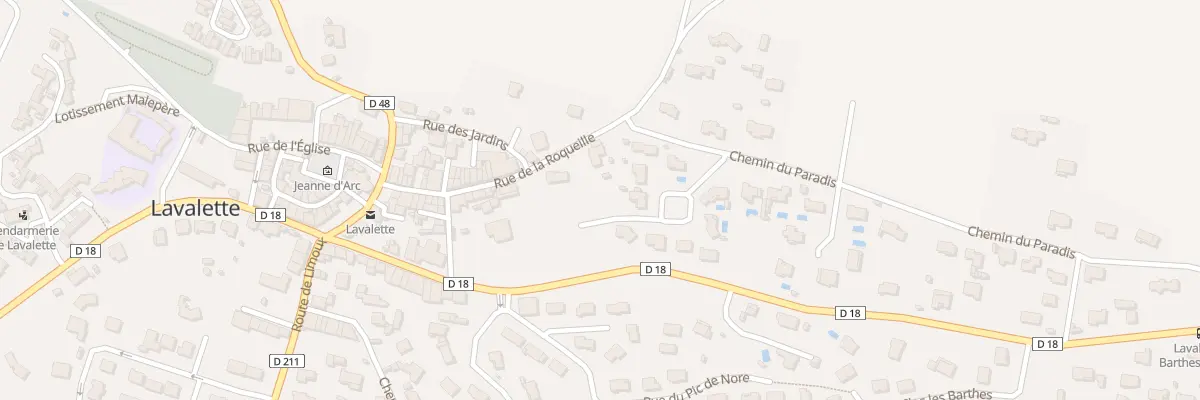 Plan du 6 Le Clos des Sardes à Lavalette
