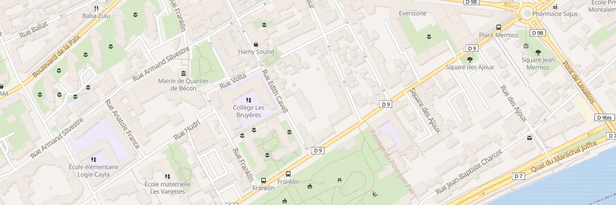 Plan du 217 Bd Saint-Denis à Courbevoie