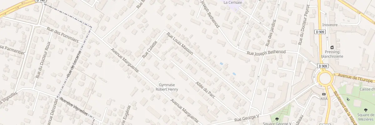 Plan du 25 Rue Louis Masson à Eaubonne