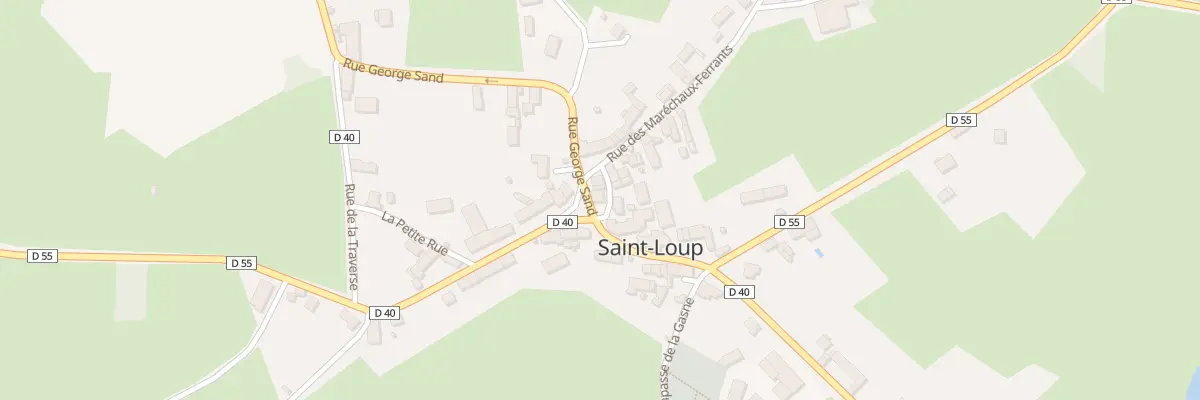 Plan du 9 Pl de l’Église à Saint-Loup