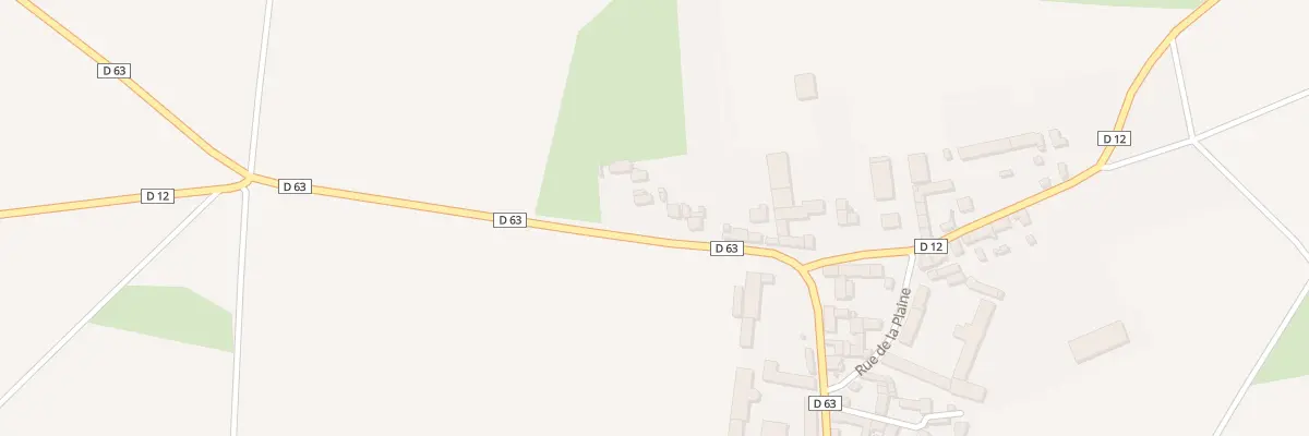 Plan du 12 Rue des Bordes à Mespuits