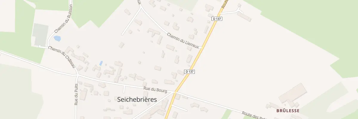 Plan du 15 Rte de la Chapelle à Seichebrières