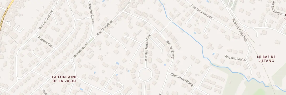 Plan du 2 Rue des Fontenelles à Linas