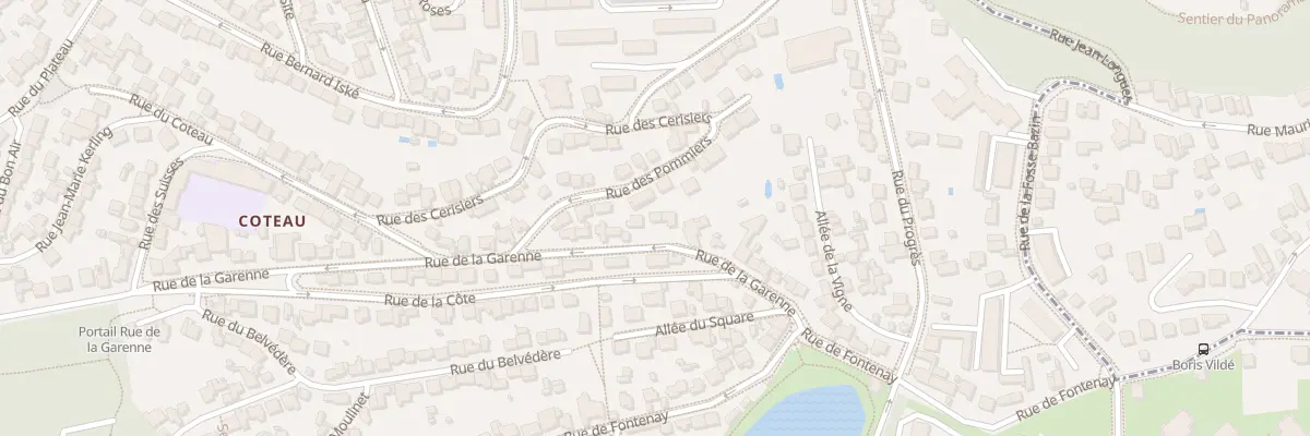 Plan du 26 Rue de la Garenne au Plessis-Robinson