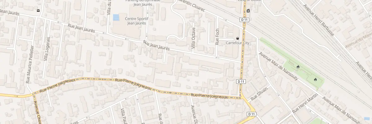 Plan du 19 Rue Jean Jaurès à Bois-Colombes