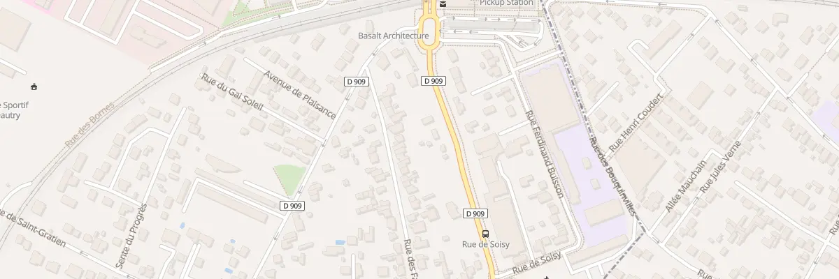 Plan du 13 Rue des Faillettes à Ermont