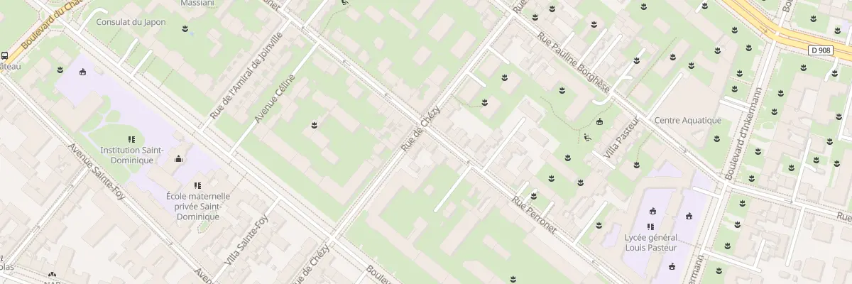 Plan du 91 Rue Perronet à Neuilly-sur-Seine