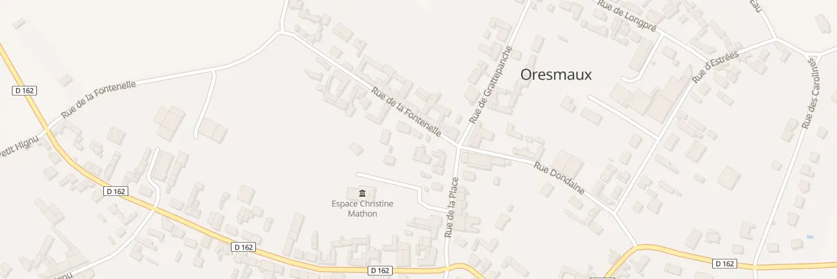 Plan du 3 Rue de la Fontenelle à Oresmaux