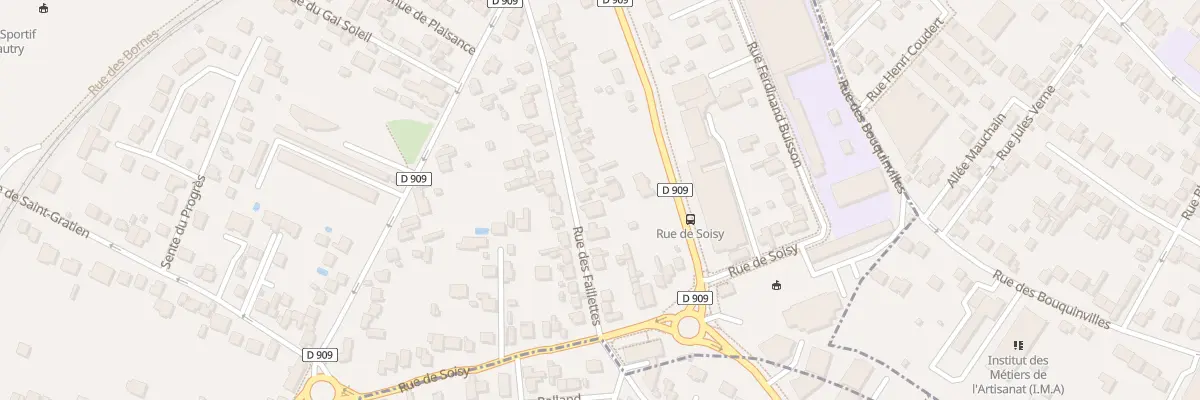 Plan du 29 Rue des Faillettes à Ermont