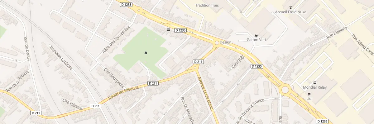 Plan du 32 Rue de Saveuse à Amiens