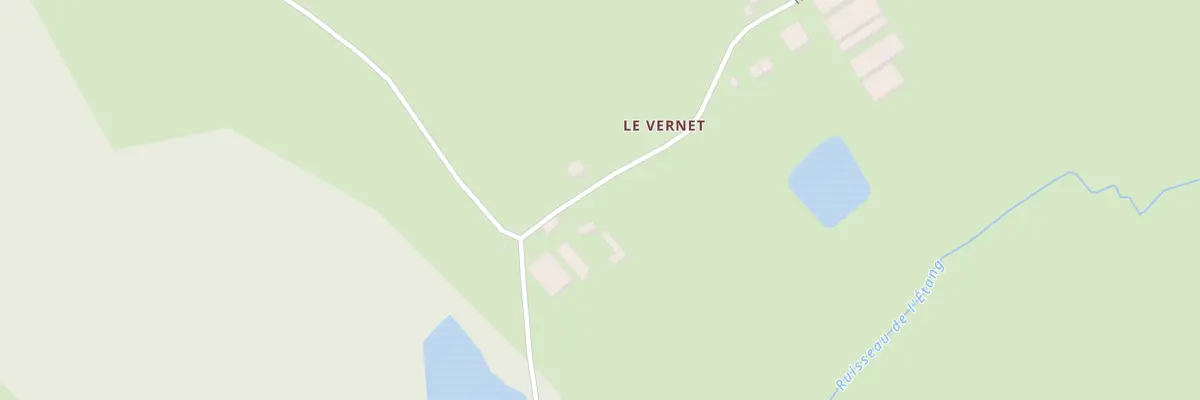 Plan du 757 Rte du Vernet à Saint-Pierre-les-Bois