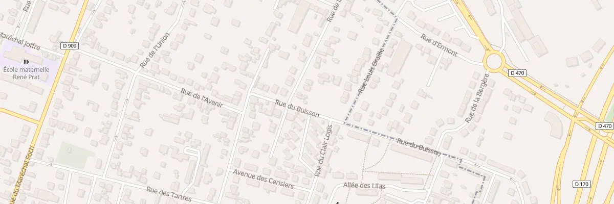 Plan du 4 Rue de la Liberte à Sannois