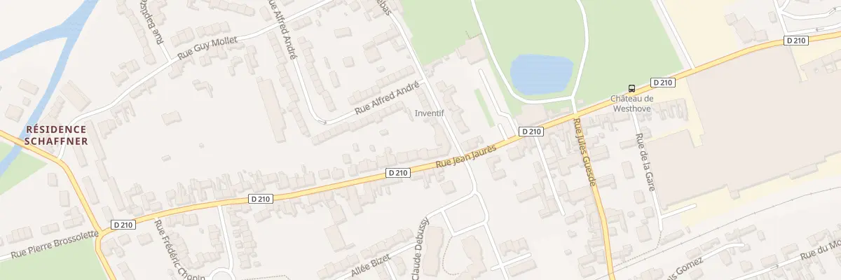 Plan du 174 Rue Jean Jaurès à Blendecques