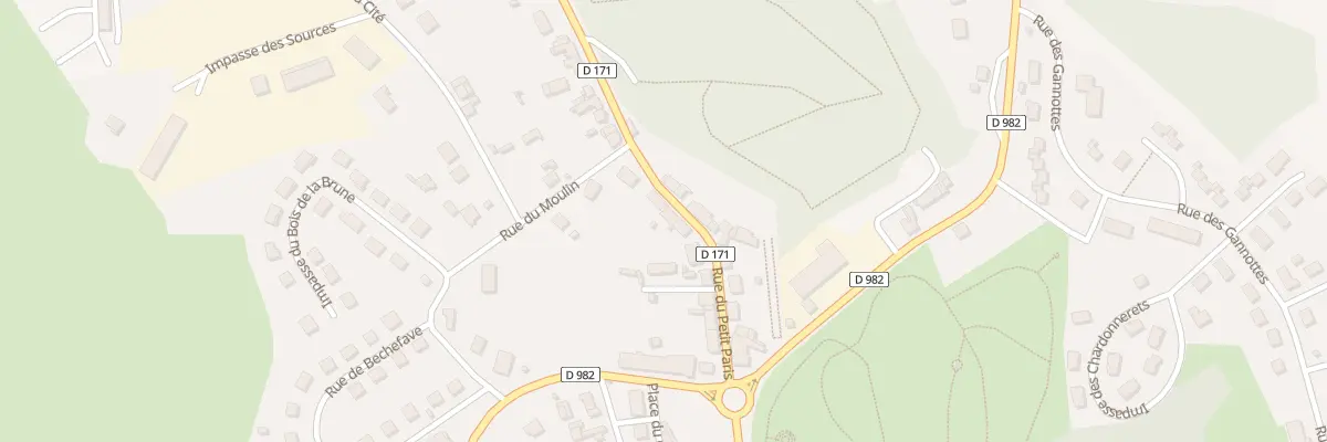 Plan du 5169 Rte de Saint-Angel à Neuvic