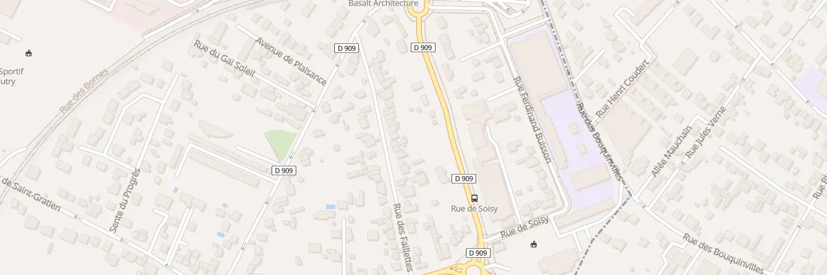 Plan du 21B Rue des Faillettes à Ermont