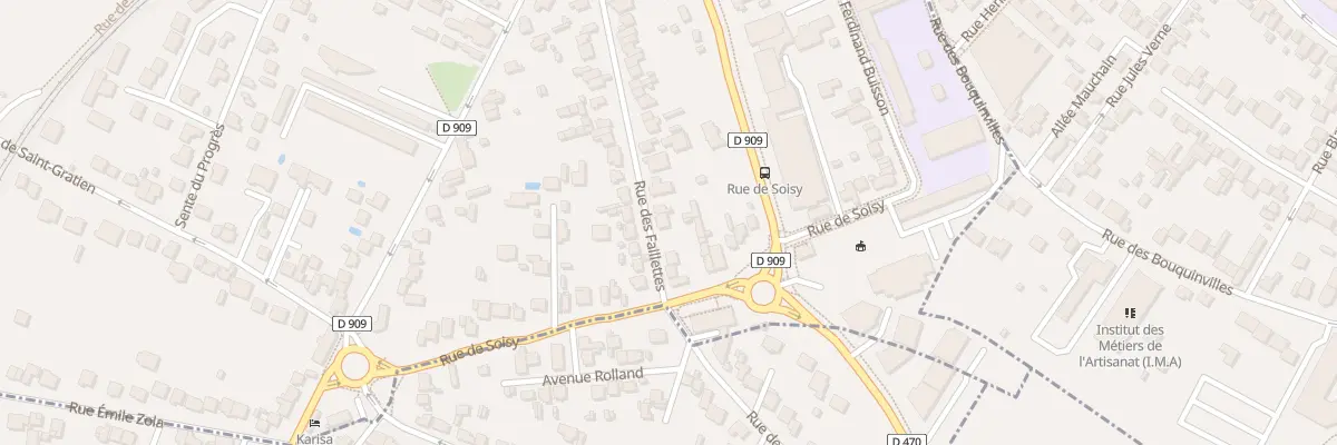 Plan du 39 Rue des Faillettes à Ermont