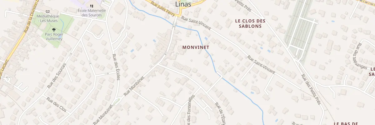 Plan du 13 Rue de l’Etang à Linas