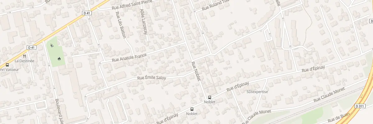 Plan du 15 Rue Noblet à Argenteuil