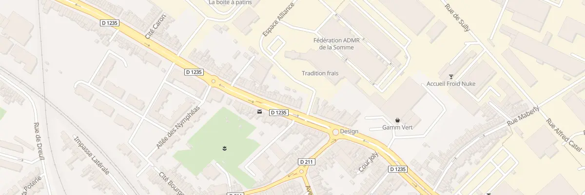 Plan du 42 Rue d’Abbeville à Amiens