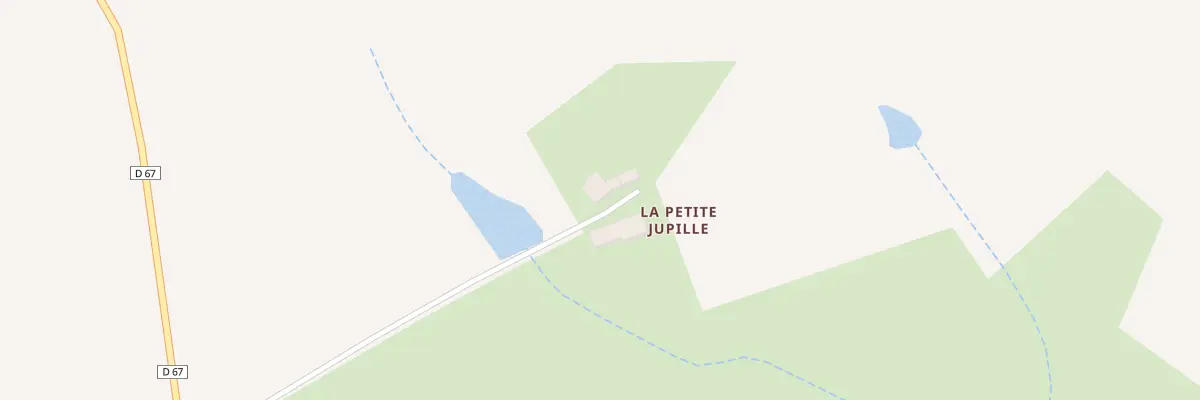 Plan du 5036 La Petite Jupille à Saint-Pierre-le-Bost