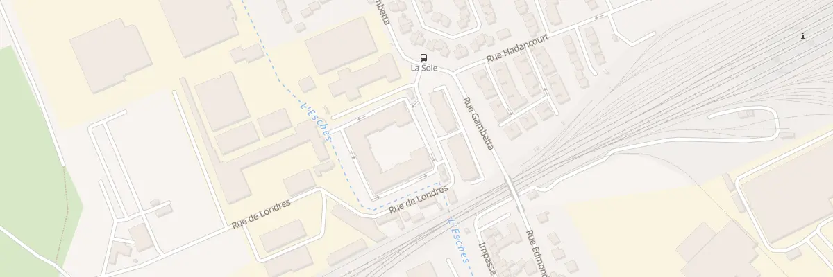 Plan du 3 Rue Gambetta à Persan