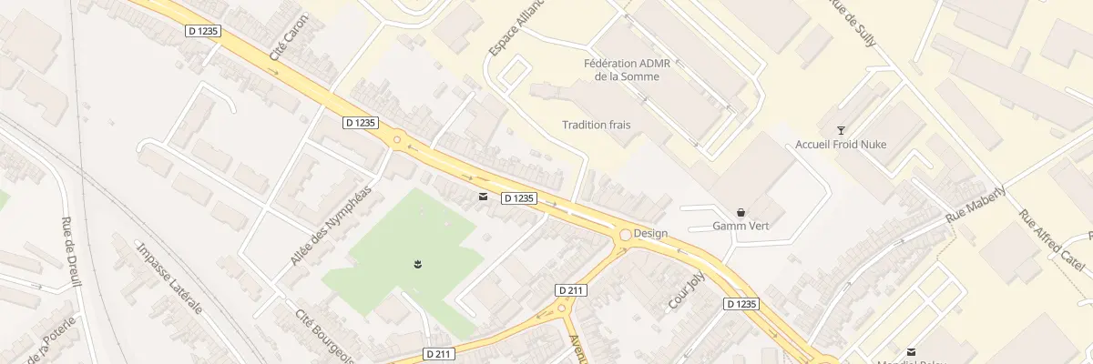 Plan du 40 Rue d’Abbeville à Amiens