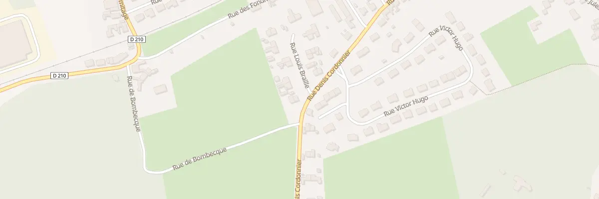 Plan du 1 Rue Louis Braille à Blendecques