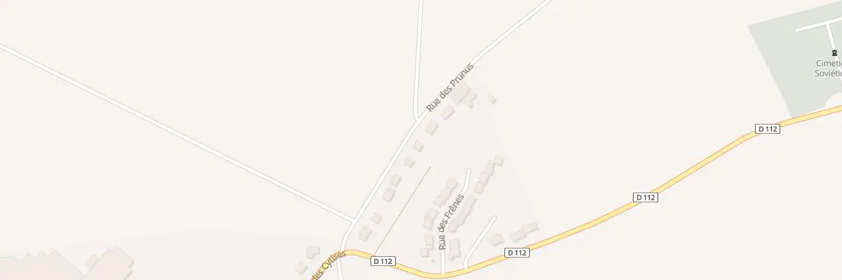 Plan du 142 Rue des Prunus à Noyers-Saint-Martin