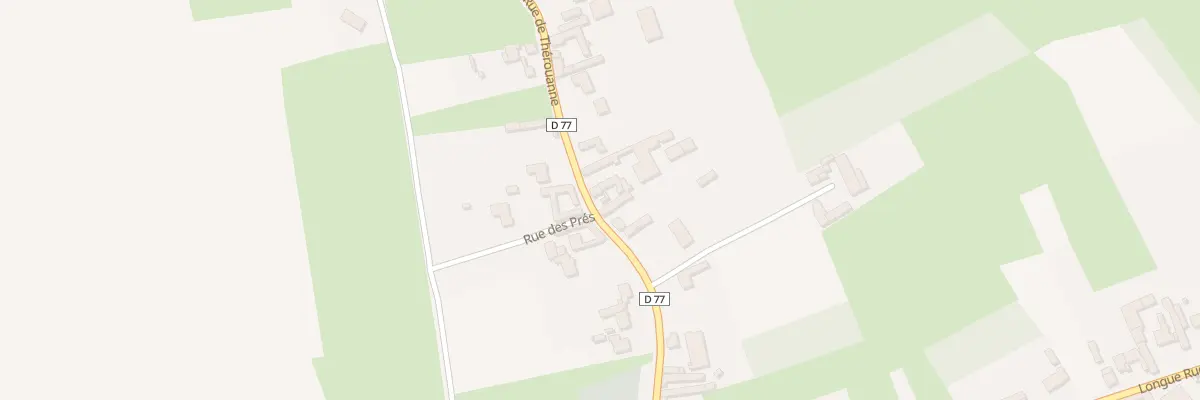Plan du 27 Rue de Thérouanne à Enquin-lez-Guinegatte