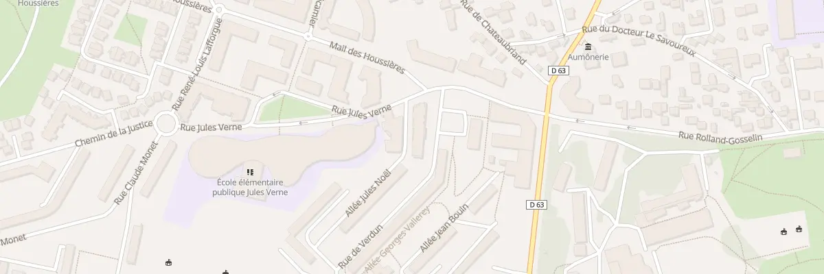 Plan du 7 Rue Jules Verne à Châtenay-Malabry