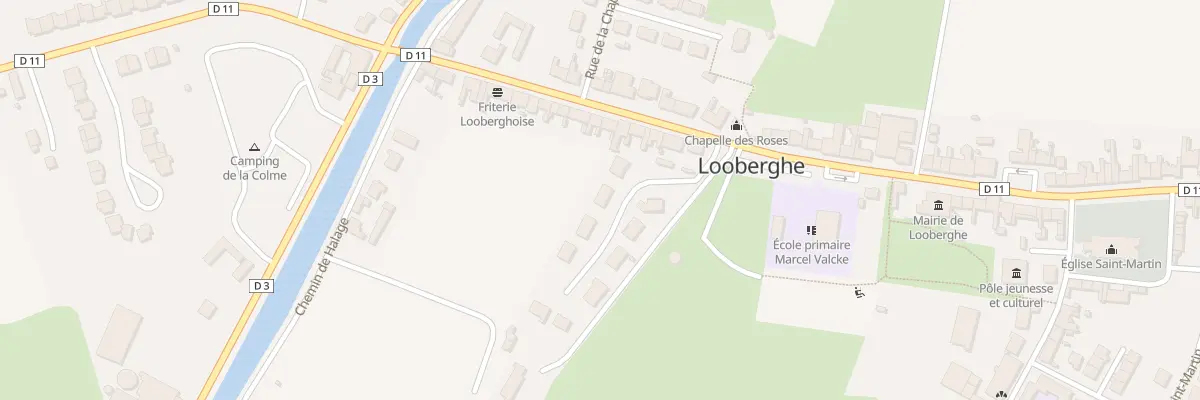 Plan du 9 Rue du Domaine de la Colme à Looberghe