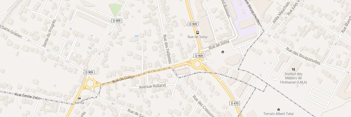 Plan du 45 Rue des Faillettes à Ermont