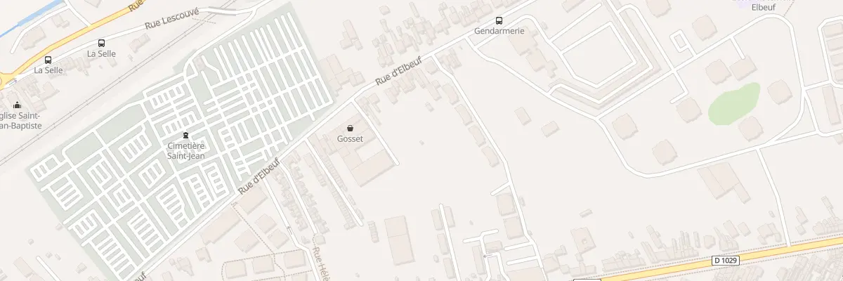 Plan du 237 Rue d’Elbeuf à Amiens