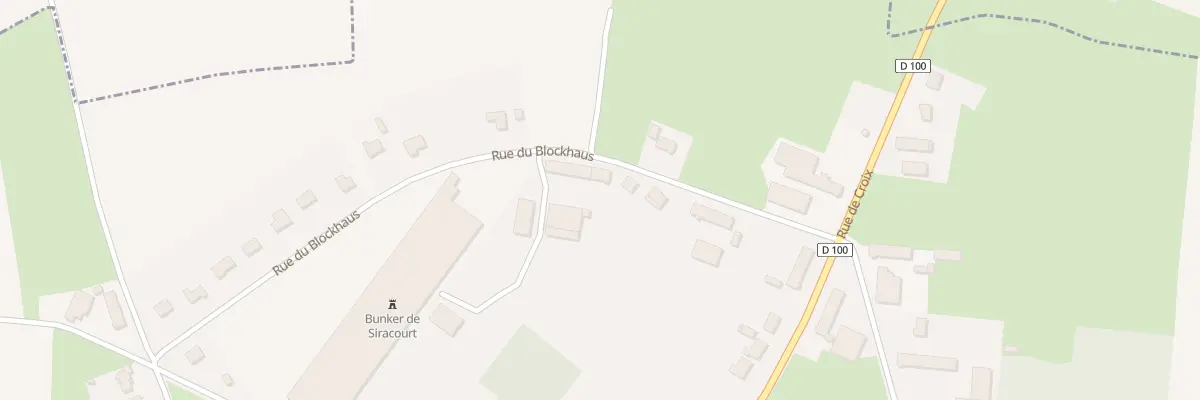Plan du 7 Rue du Blockhaus à Siracourt