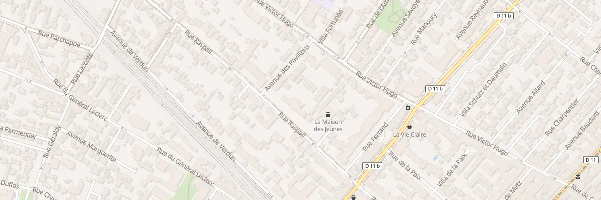 Plan du 58 Rue Raspail à Bois-Colombes