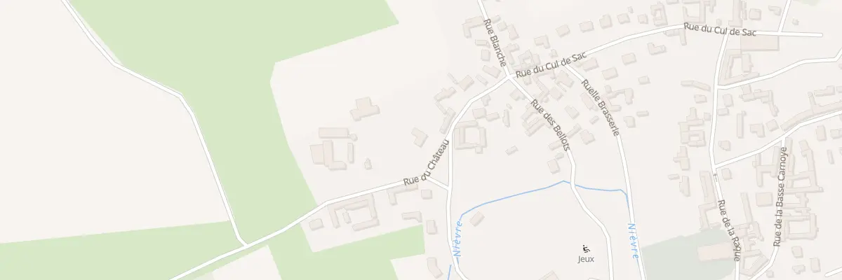 Plan du 9084F Rue du Château à Naours