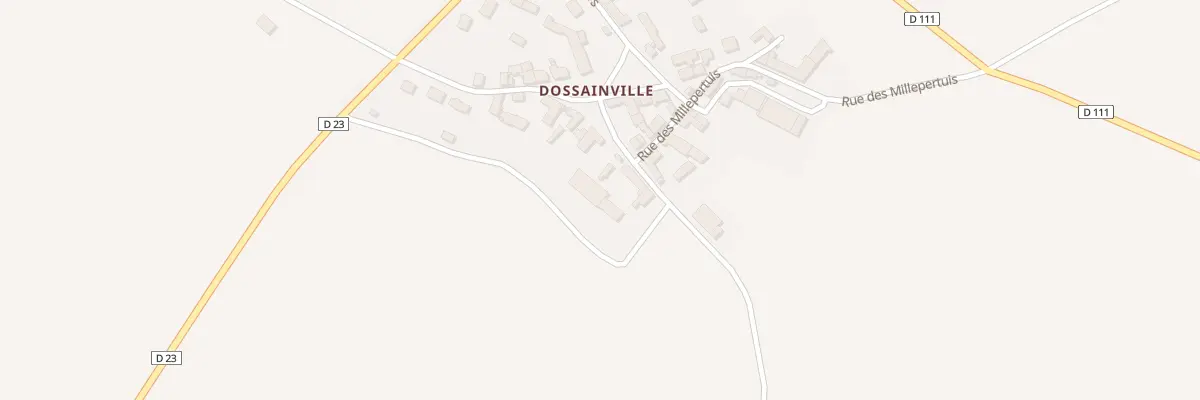 Plan du 10 Rue des Dalhias à Césarville-Dossainville