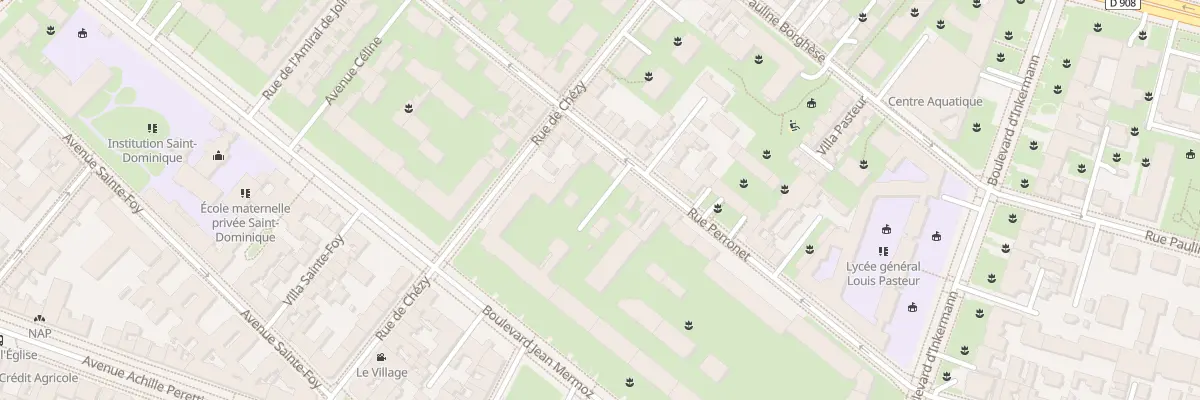 Plan du 83 Rue Perronet à Neuilly-sur-Seine
