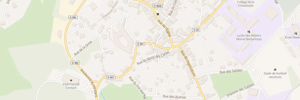 Plan du 5486 Rue de la Gane à Neuvic