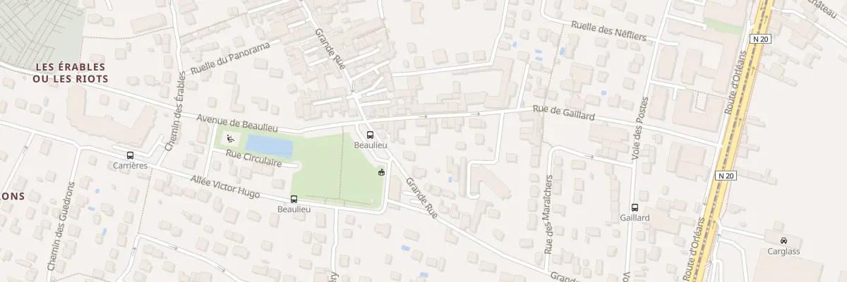 Plan du 8 Rue de Gaillard à La Ville-du-Bois